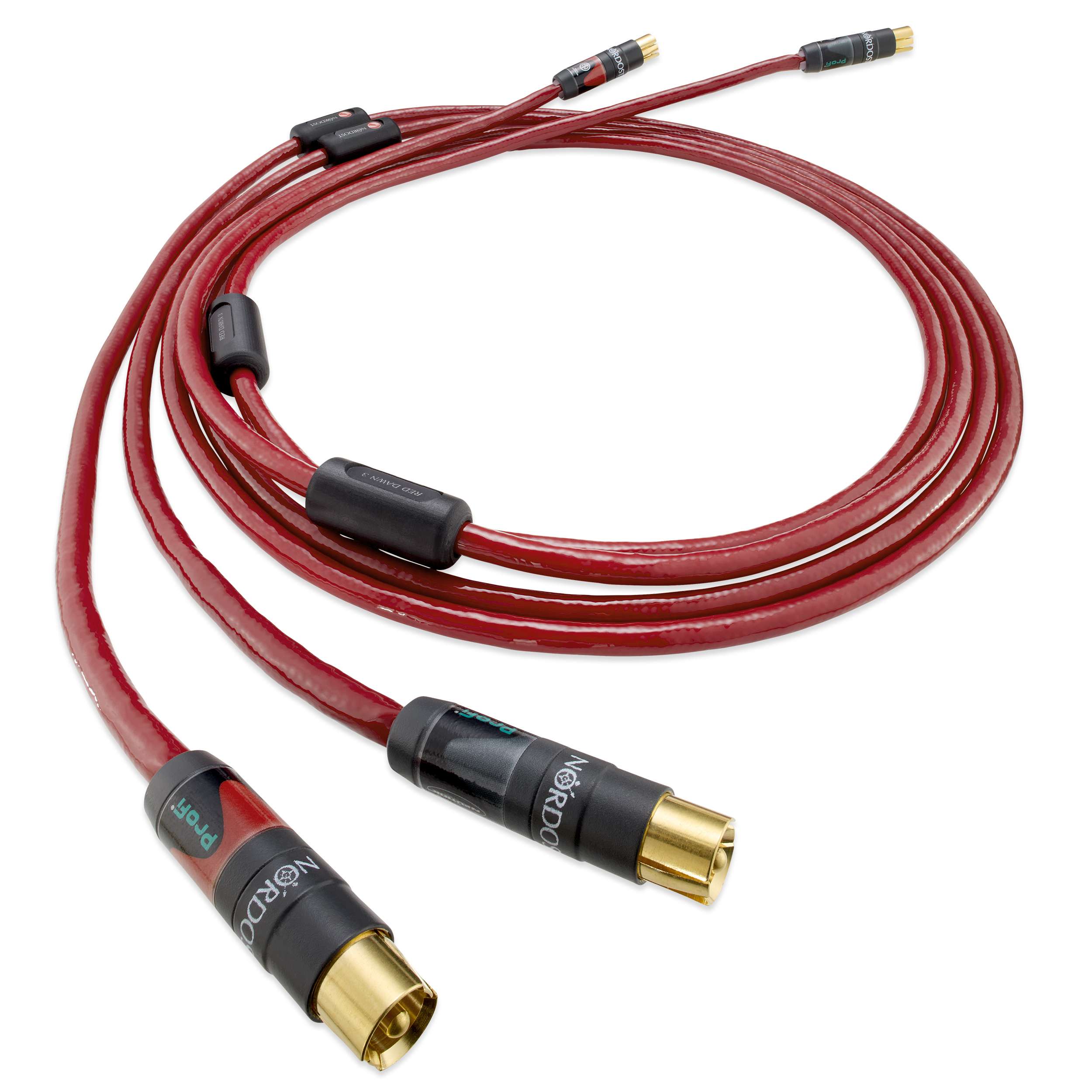 Gestapeld uit 11 beelden. Methode=B (R=8,S=4) Nordost Leif 3 Rood Dawne Analoge Interconnect RCA